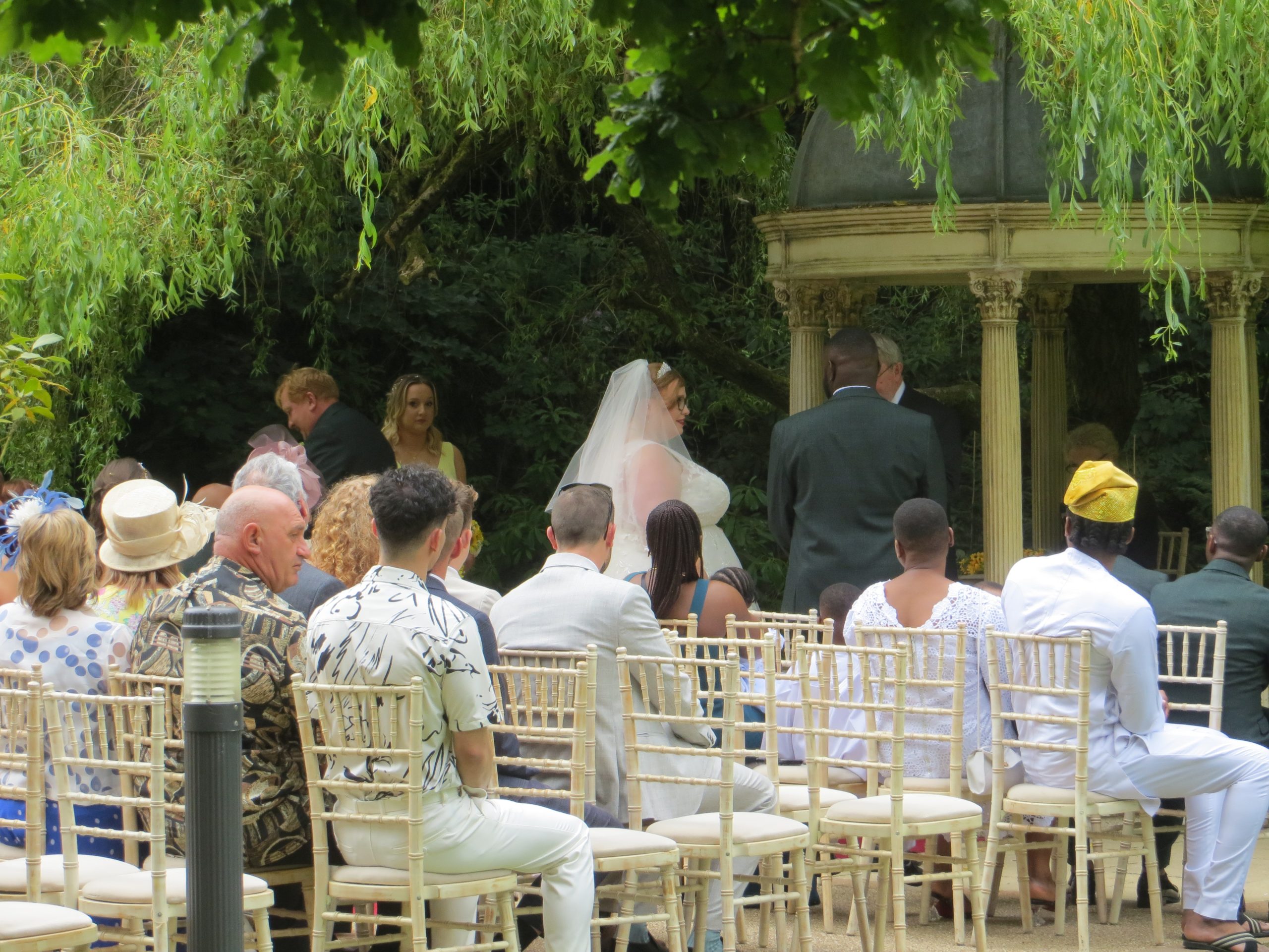 Ceremony garden wedding Wedding DJ For Hire In Norfolk