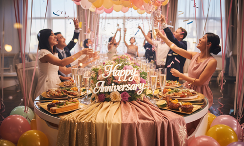 Golden anniversary party DJ East Anglia — couple celebrating their 50th wedding anniversary at a Norfolk Suffolk Cambridgeshire Lincolnshire venue with DJ Tim 2026