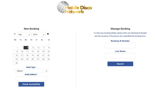 DJ Hire Norfolk Auto Book and manage