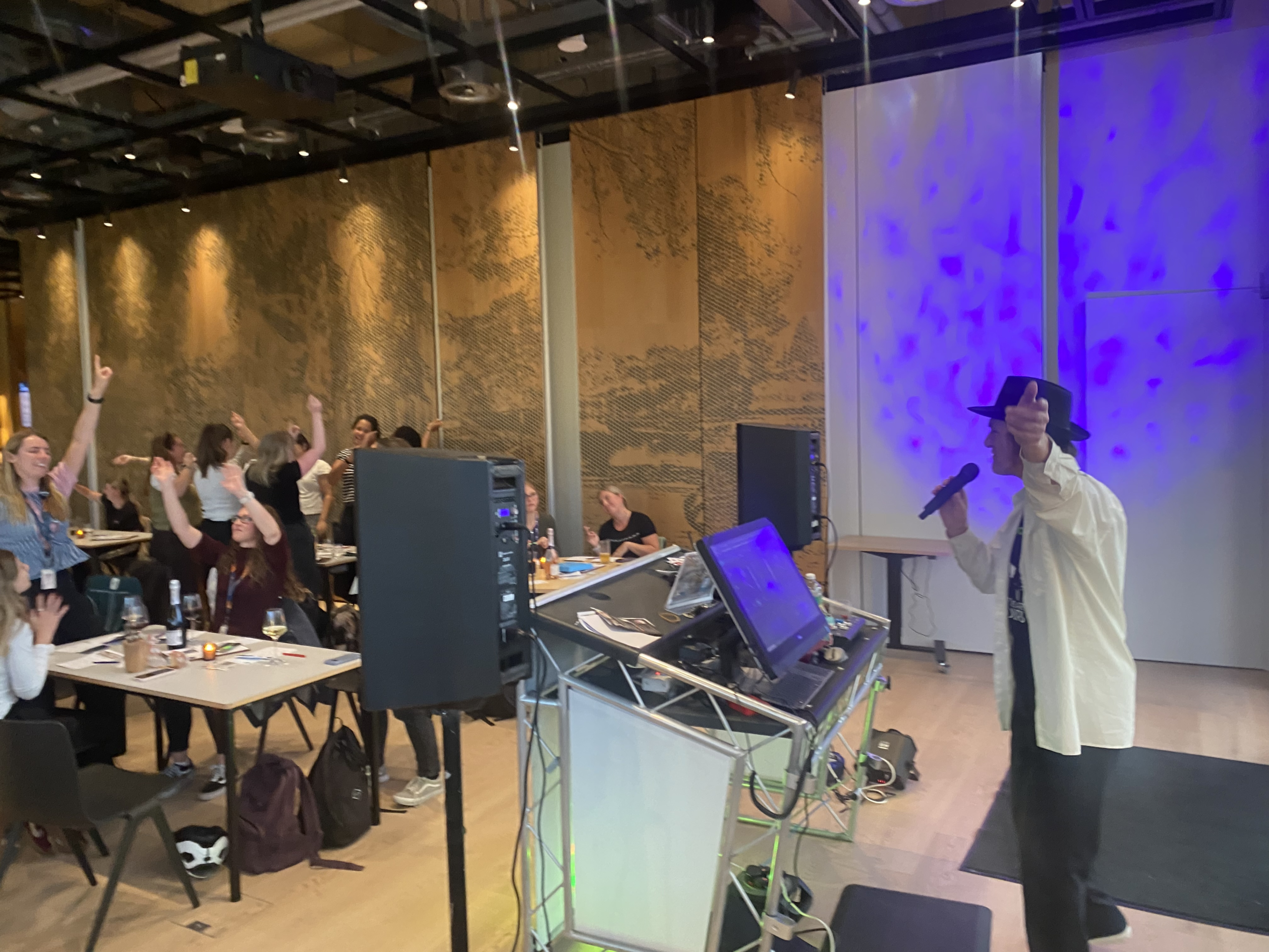 DJ hire in Cambridge: Boogie Bingo night for Addenbrooke’s Hospital staff