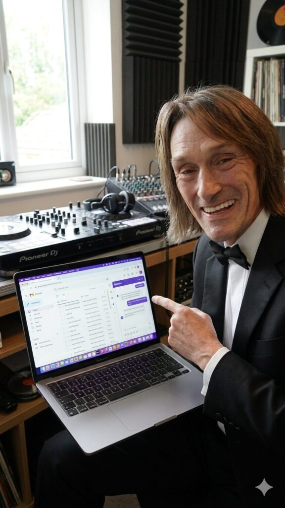 Gemini AI DJ Business — DJ Tim using Google Workspace Gemini AI in Gmail and Docs across Norfolk Suffolk Cambridgeshire Lincolnshire 2026
