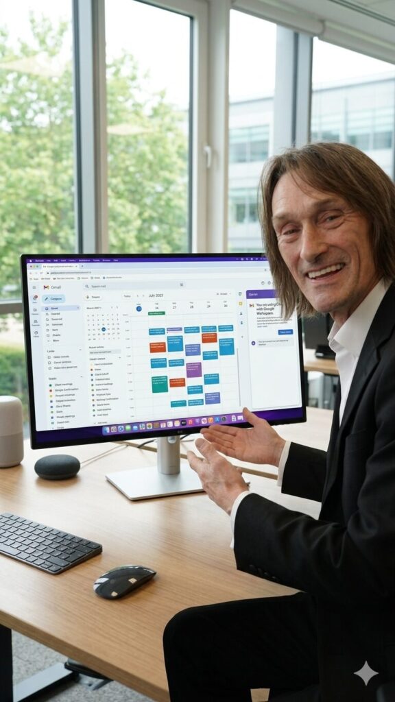 Gemini Google Workspace DJ — Google Gmail Calendar and Drive with Gemini AI integration for mobile DJ business East Anglia 2026