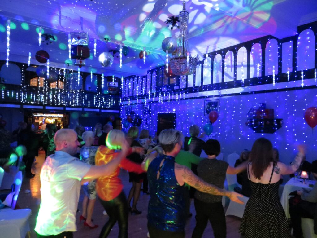 50th anniversary party Norfolk — DJ Tim managing multi-generational guests at a golden anniversary celebration across East Anglia 2026