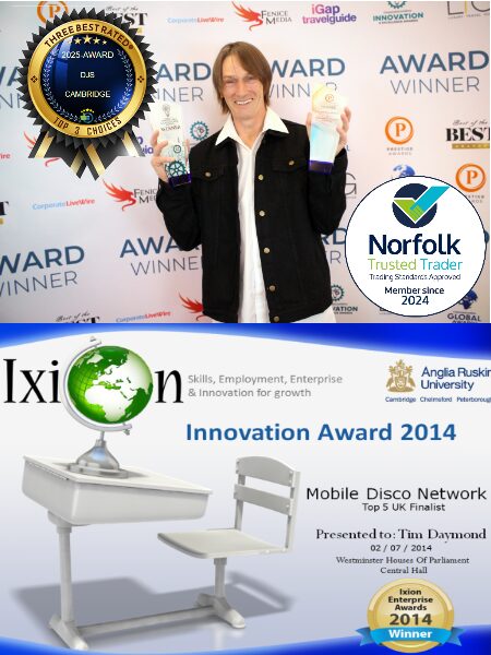 Parliamentary Recognition Certificate — Mobile Disco Network presented at the Houses of Parliament