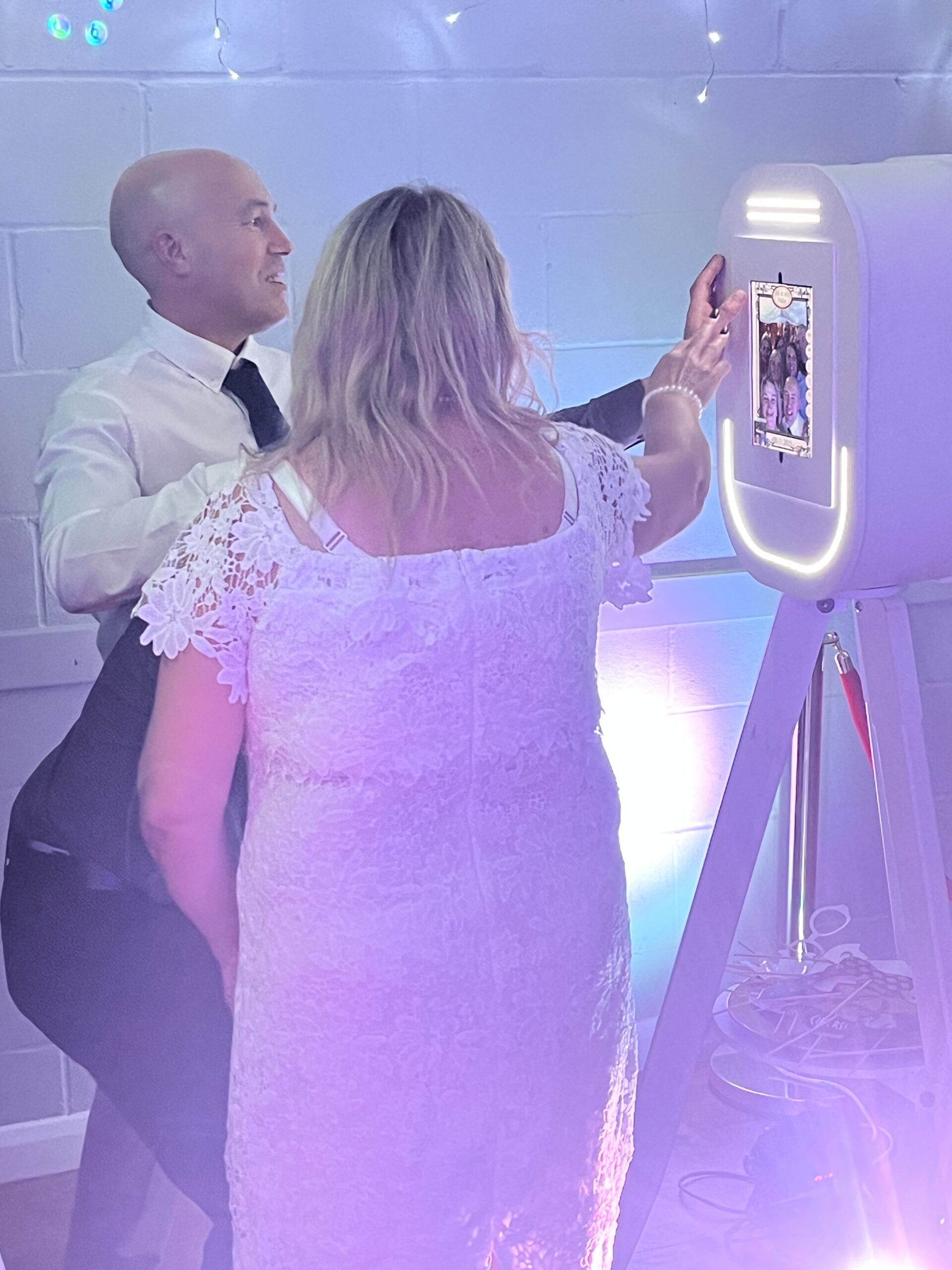 Vintage Photobooth at a Norfolk wedding, photo 1